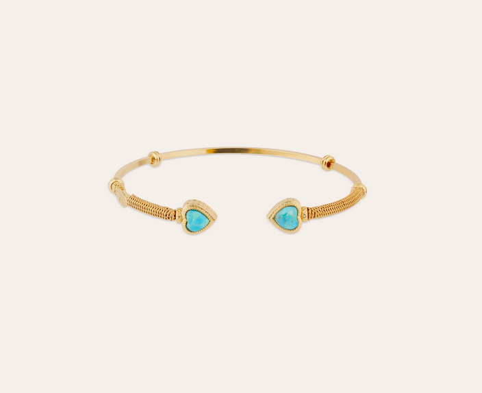 Dualitet Amore Armband - Turkos