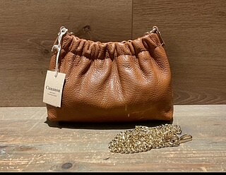 Vanchetta Skinväska Camel