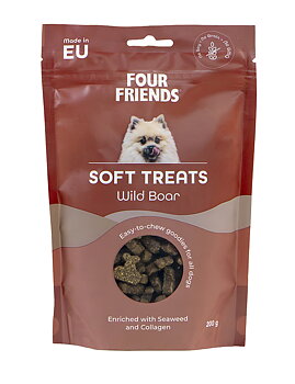 Four Friends Soft Treats Wild Boar 200g