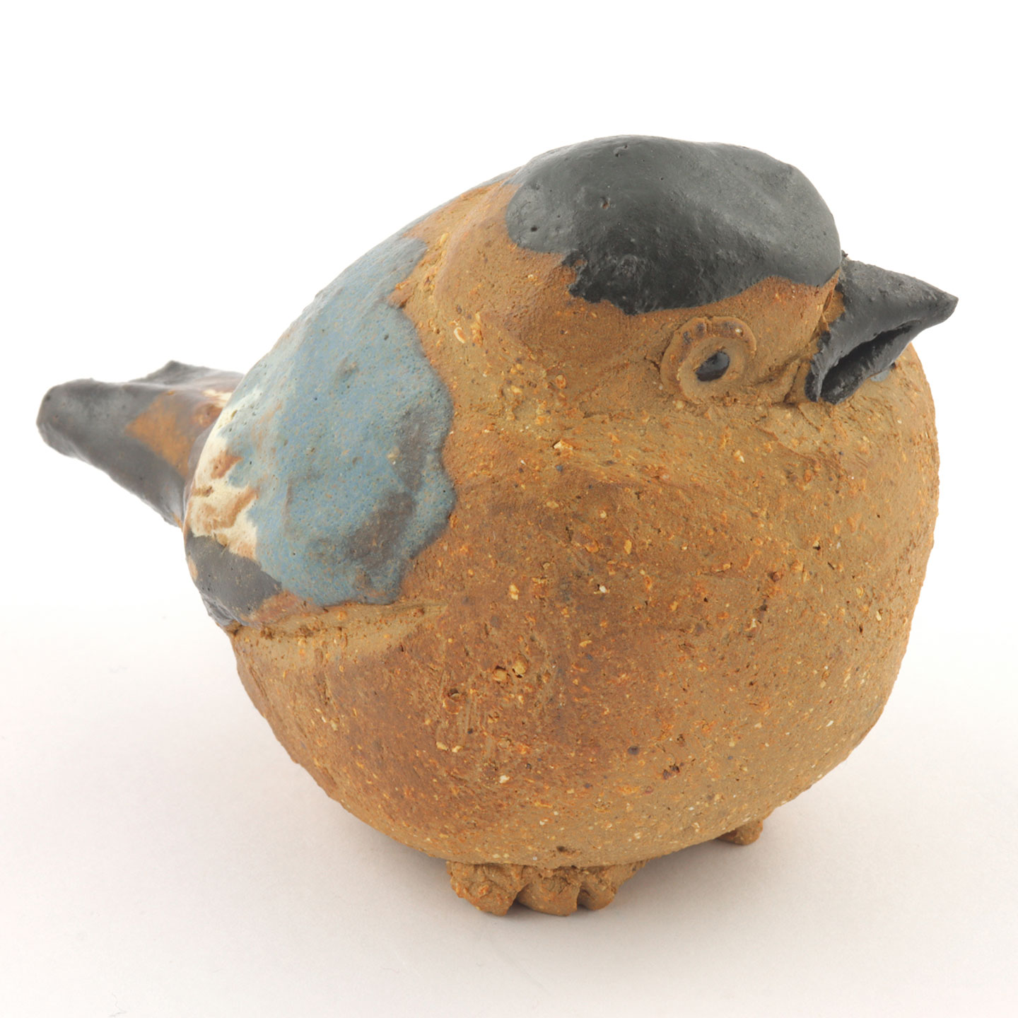 ハンドクラフト　置物　vintage グンナル・ハンソン 鳥の置物 9cm 1960年代 (6)