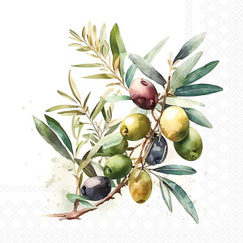 Servetter - Olive branch