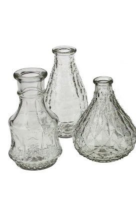 Glass vase - Glass - 1 pcs