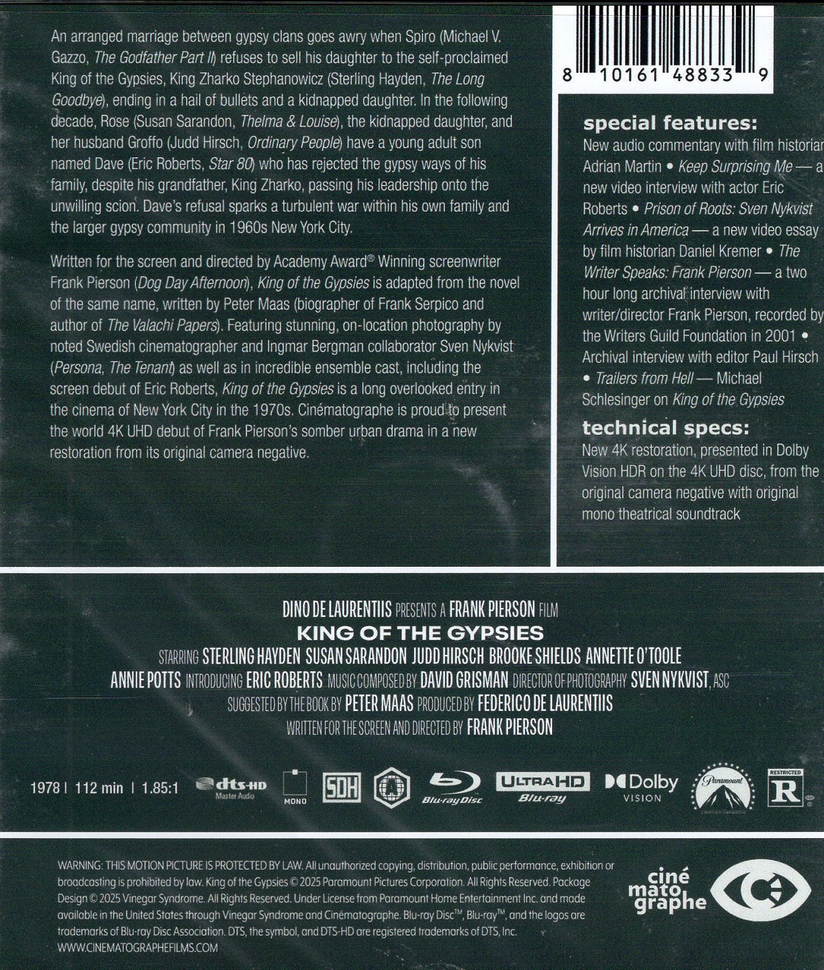 King of the Gypsies (ej svensk text) (4K Ultra HD + Blu-ray) - 2