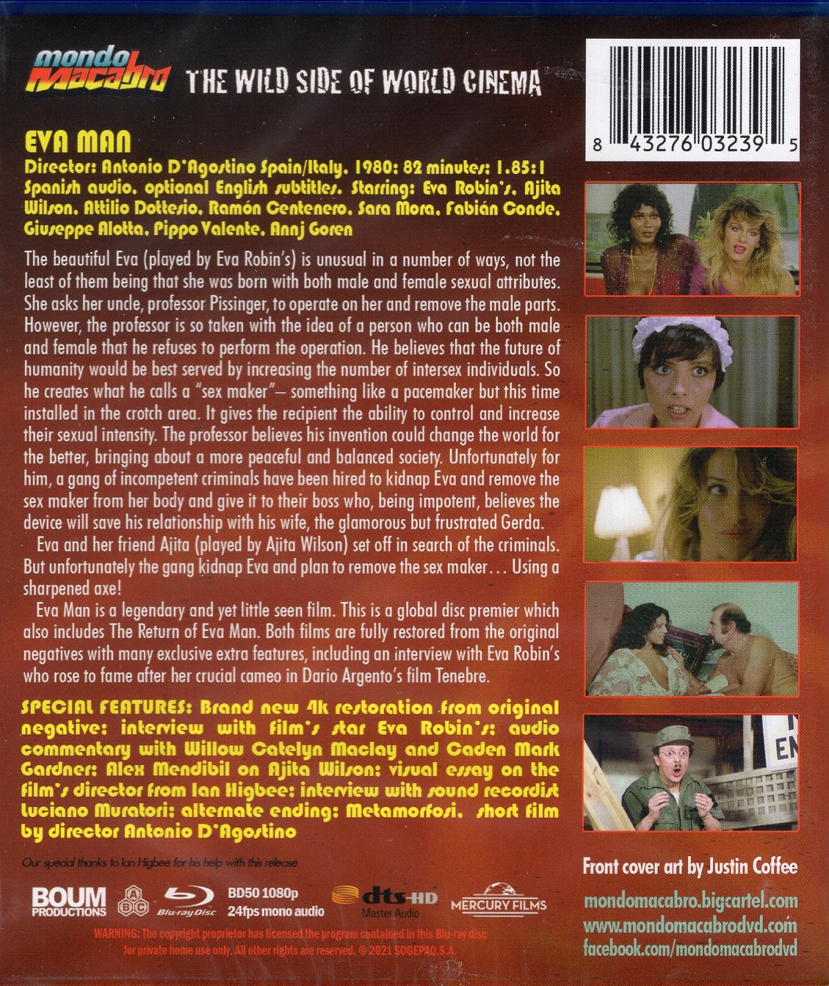 Eva Man / The Return Of Eva Man (ej svensk text) (Blu-ray) - 2