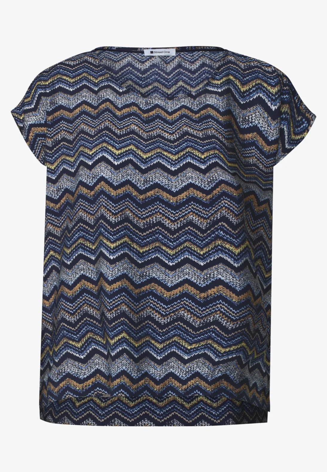 EOS AOP Round Neck Top - Street One - 4
