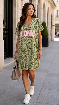 Dress Leo Iconic khaki
