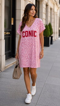 Dress Leo Iconic pink