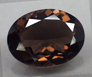 7.70 ct stor tjusig naturlig rök kvarts ädelsten