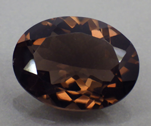 Piedra preciosa de cuarzo ahumado natural elegante grande de 7,70 ct - 2