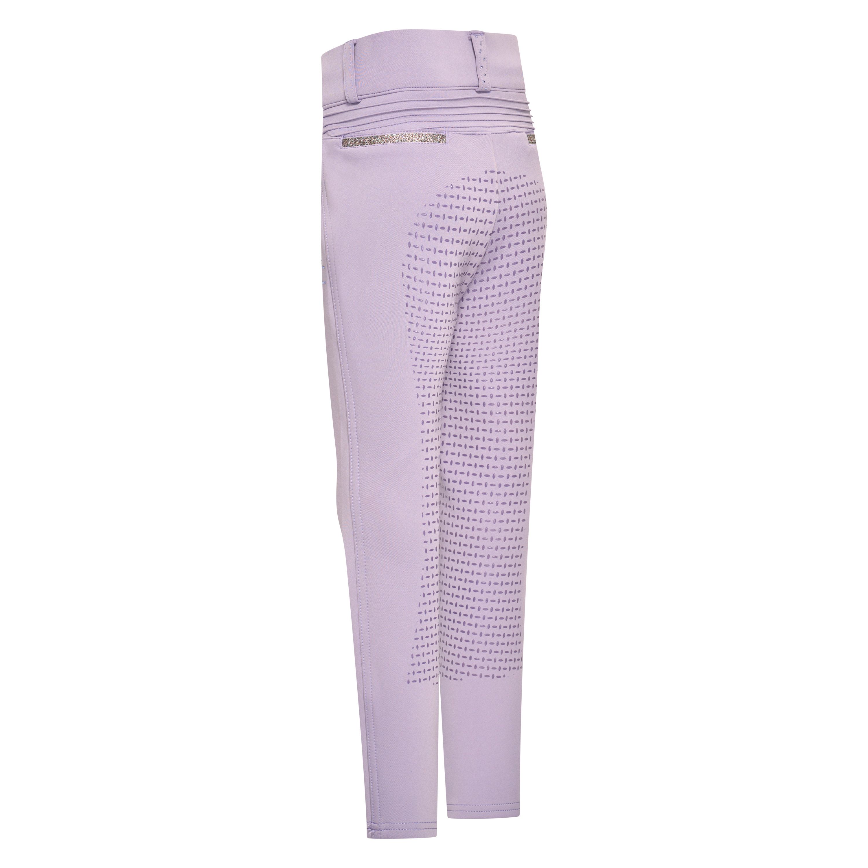 IMPERIAL RIDING Ridtights till barn Comfi Sparks Summer Fullgrip Lila - 2