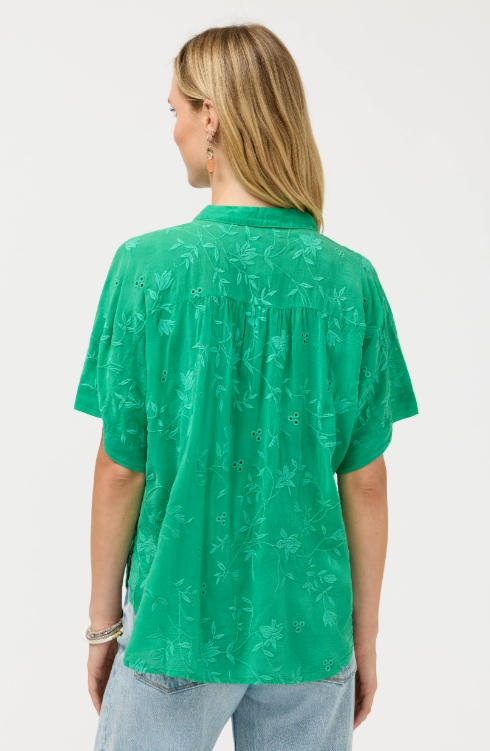 The Audrey Short Sleeve Shirt - Johnny Was