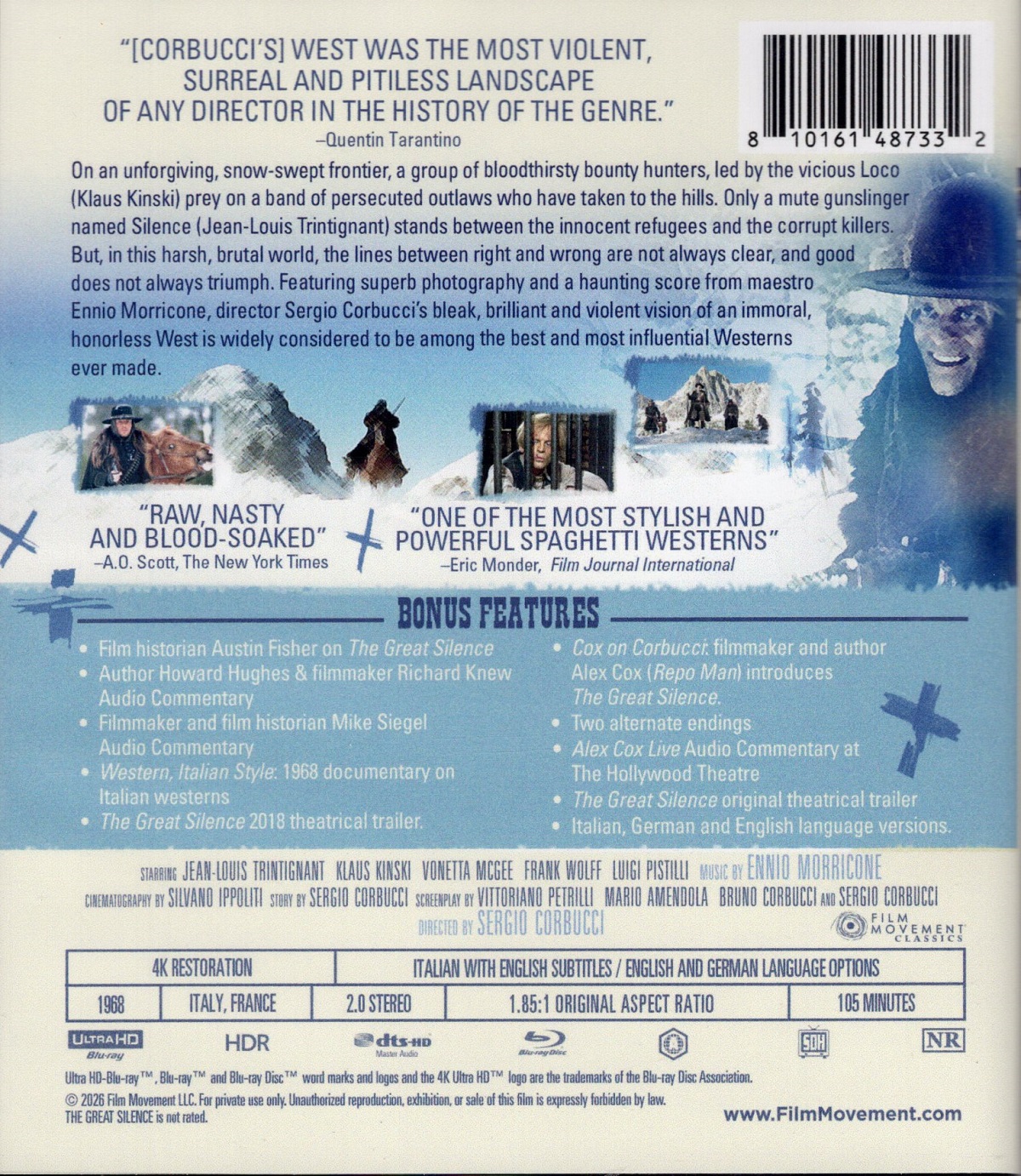 The Great Silence (ej svensk text) (4K Ultra HD + Blu-ray) - 2
