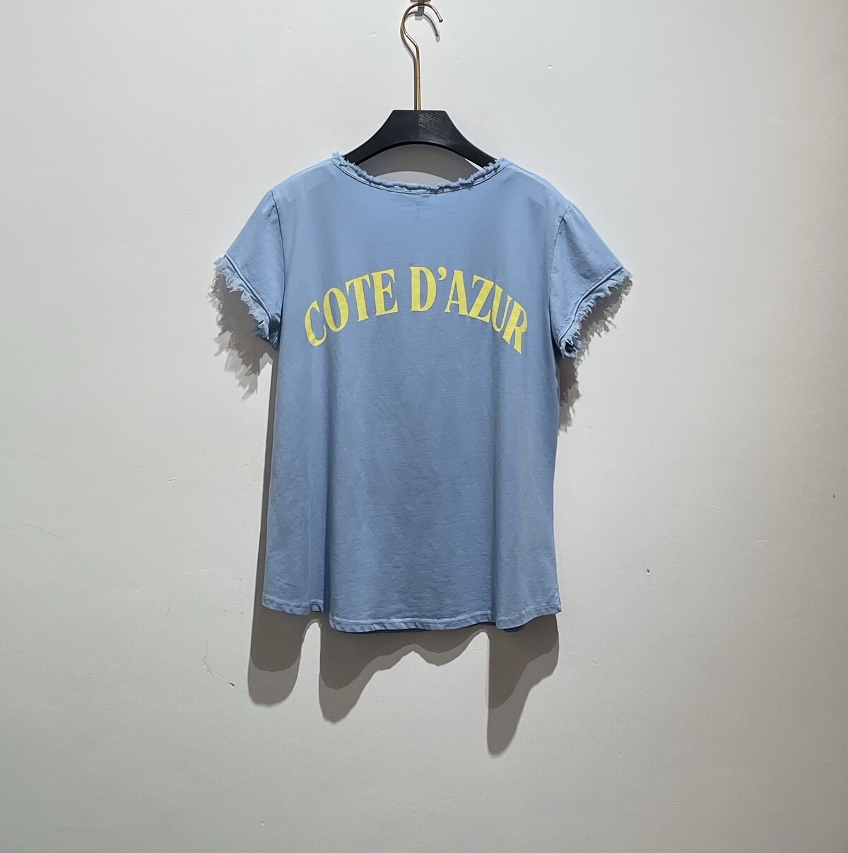 T-shirt Cote d´Azur blue/yellow - 2