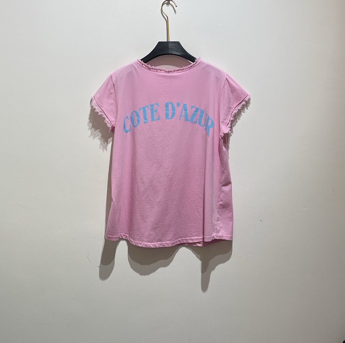 T-shirt Cote d´Azur pink/blue - 2