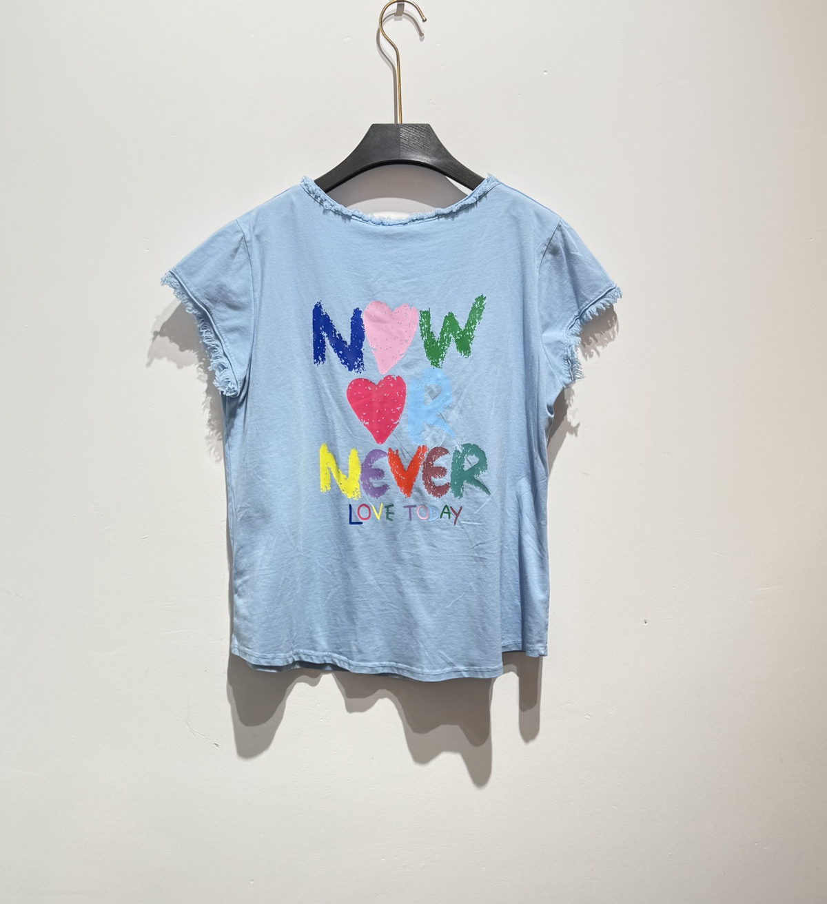 T-shirt Love today blue/multi