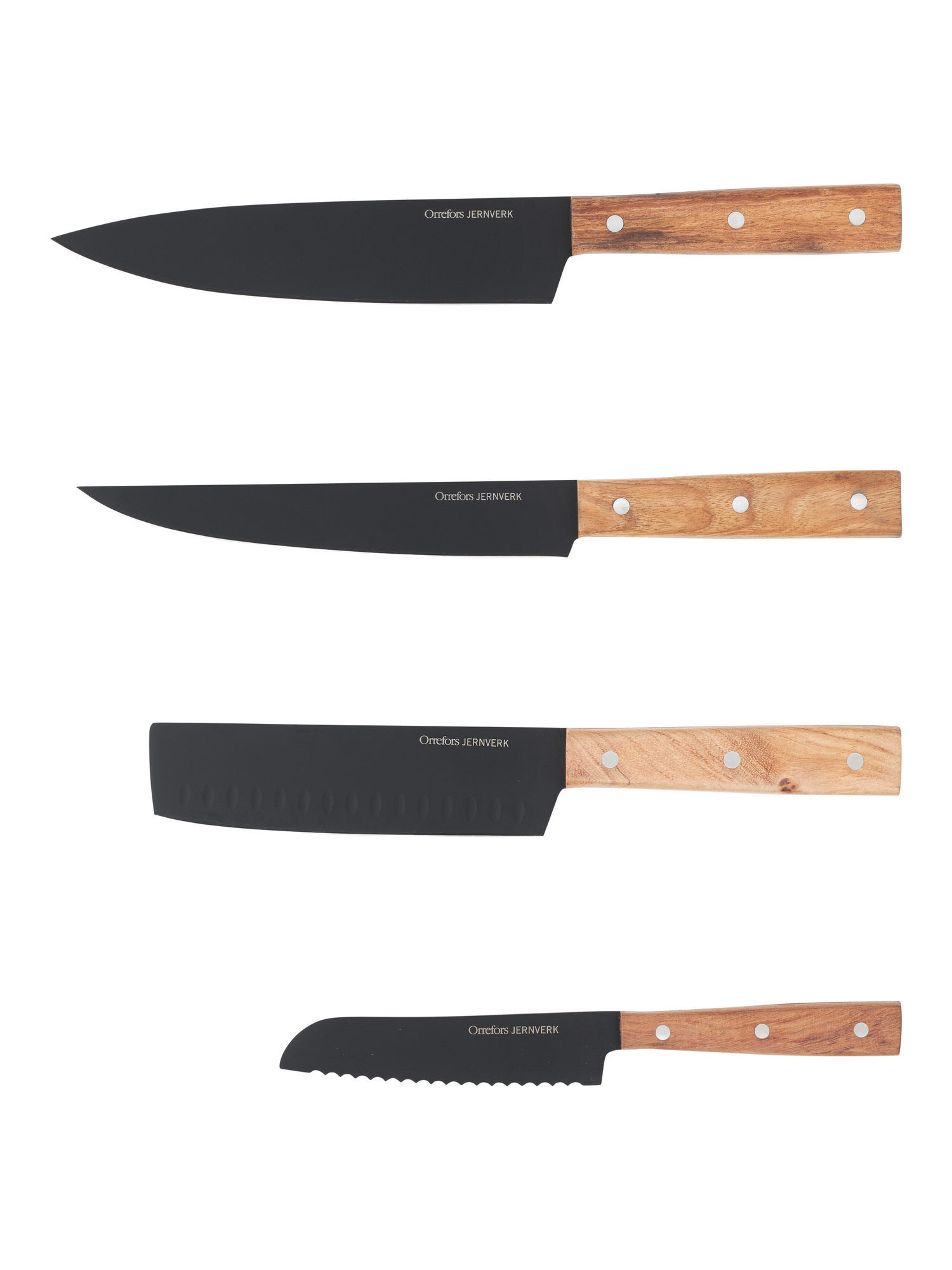 Knivset 4-pack Orrefors jernverk