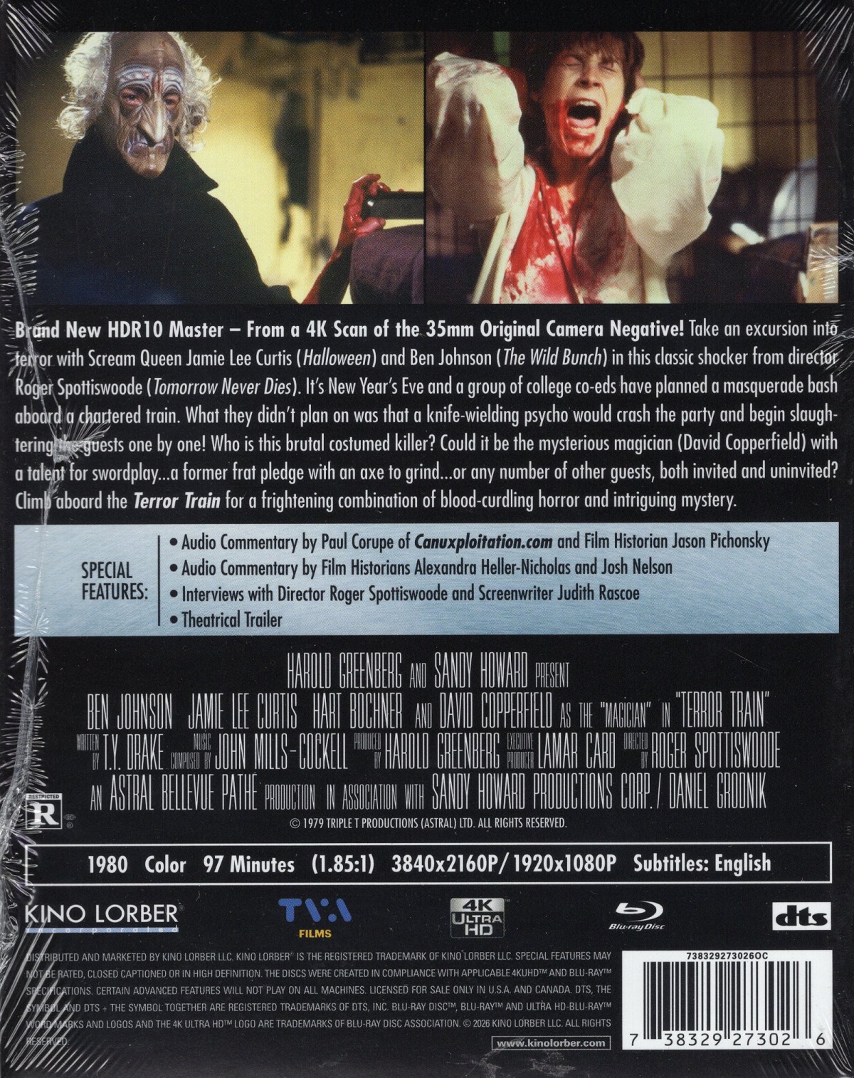 Terror Train (ej svensk text) (4K Ultra HD + Blu-ray) - 2