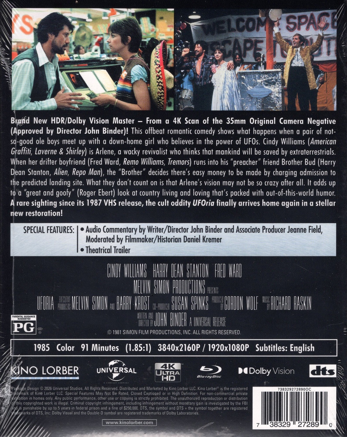 UFOria (ej svensk text) (4K Ultra HD + Blu-ray) - 2