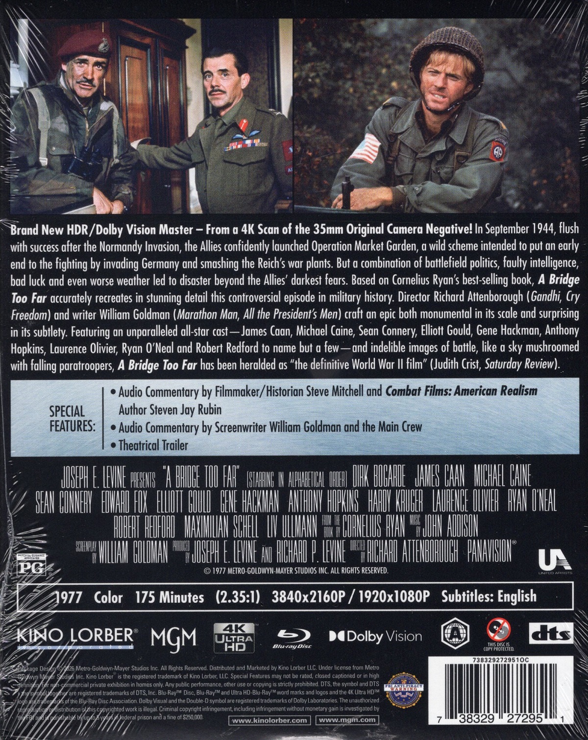 A Bridge Too Far (ej svensk text) (4K Ultra HD + Blu-ray) - 2