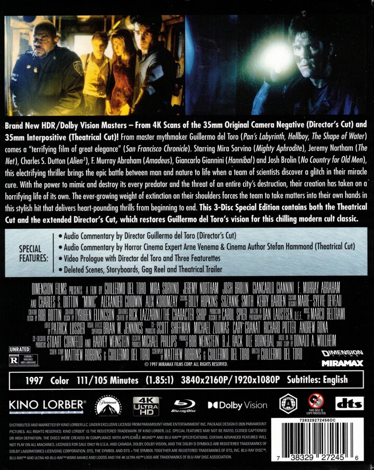 Mimic (ej svensk text) (4K Ultra HD + Blu-ray) - 2