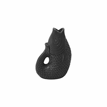 Vase jug fish small black