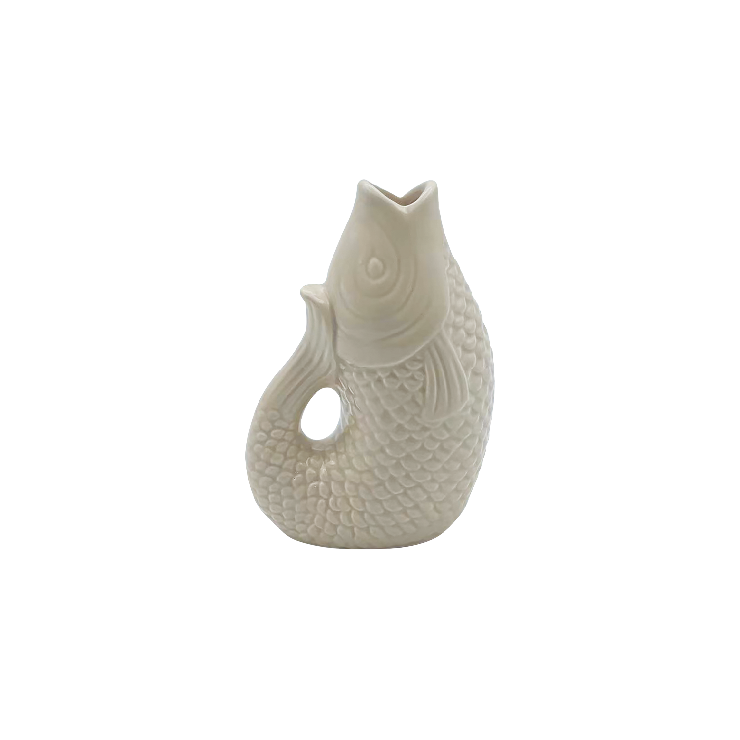 Vase jug fish small sand