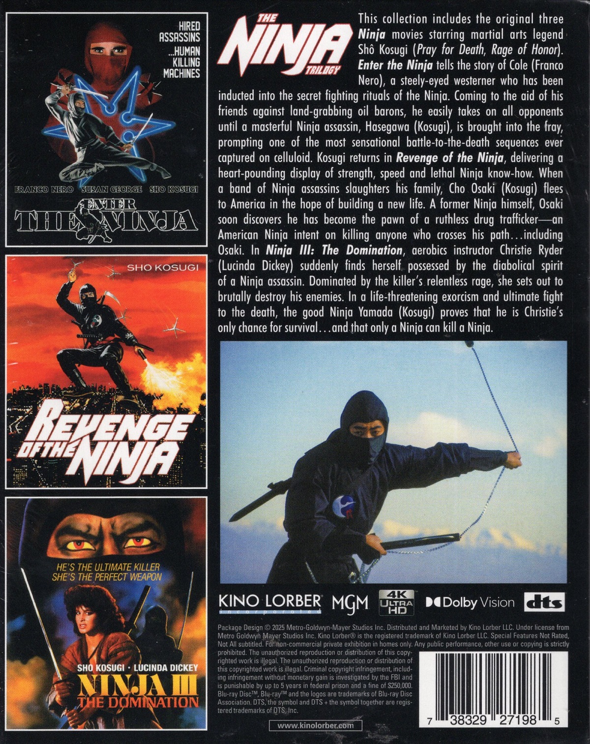 American Ninja 1-3 (ej svensk text) (4K Ultra HD + Blu-ray) - 2
