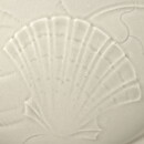 ニルス・ソーソン  Solbjergシリーズ  アールデコ調の白いボウル  海の生き物  17/10cm  1933年  #1872-1602