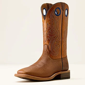 Highland Toughstock Wide Square Toe Western Boot