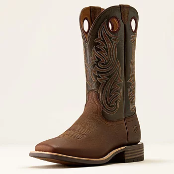 Highland Toughstock Wide Square Toe Western Boot