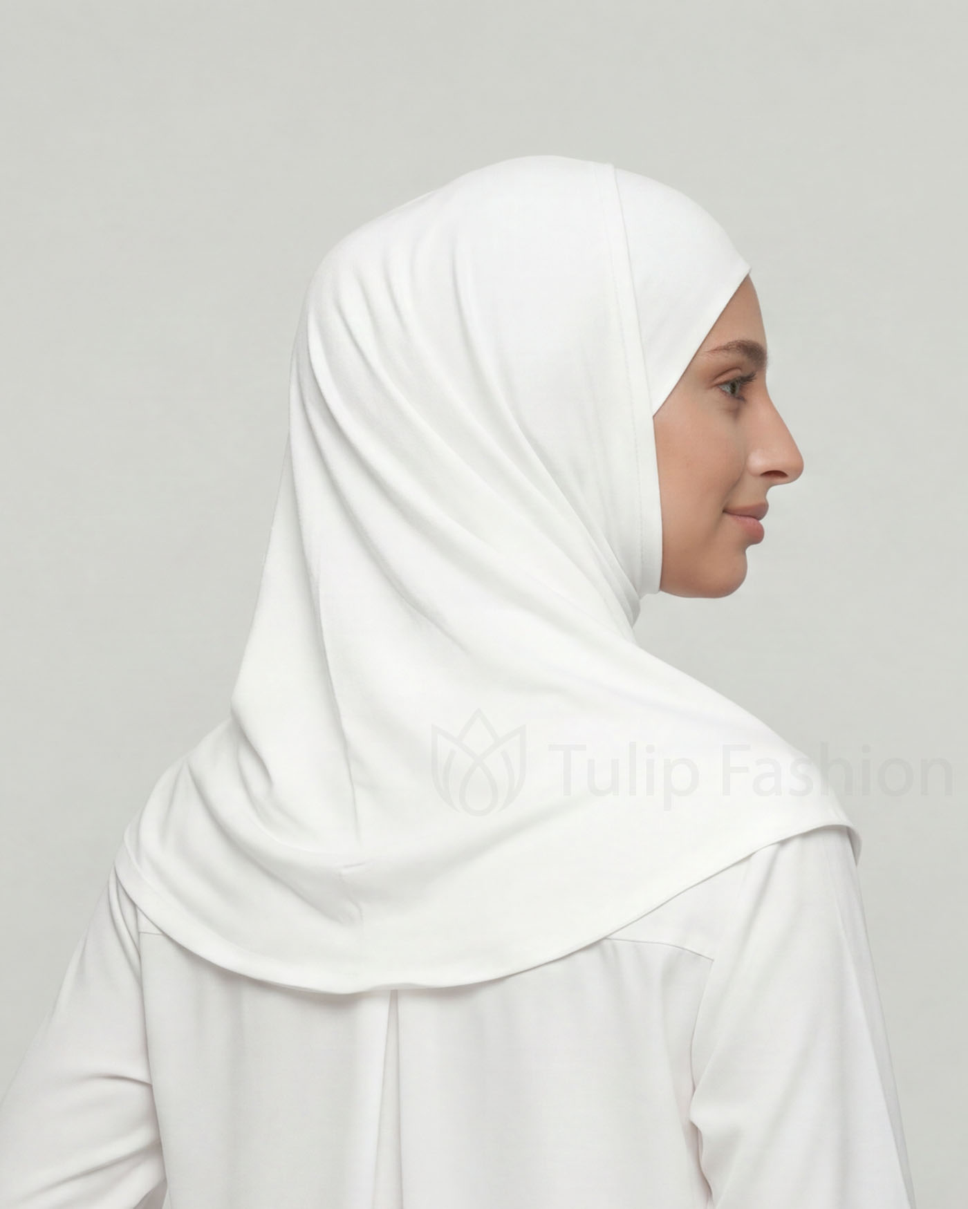 Hijab Al Amira Viscose - White - 2