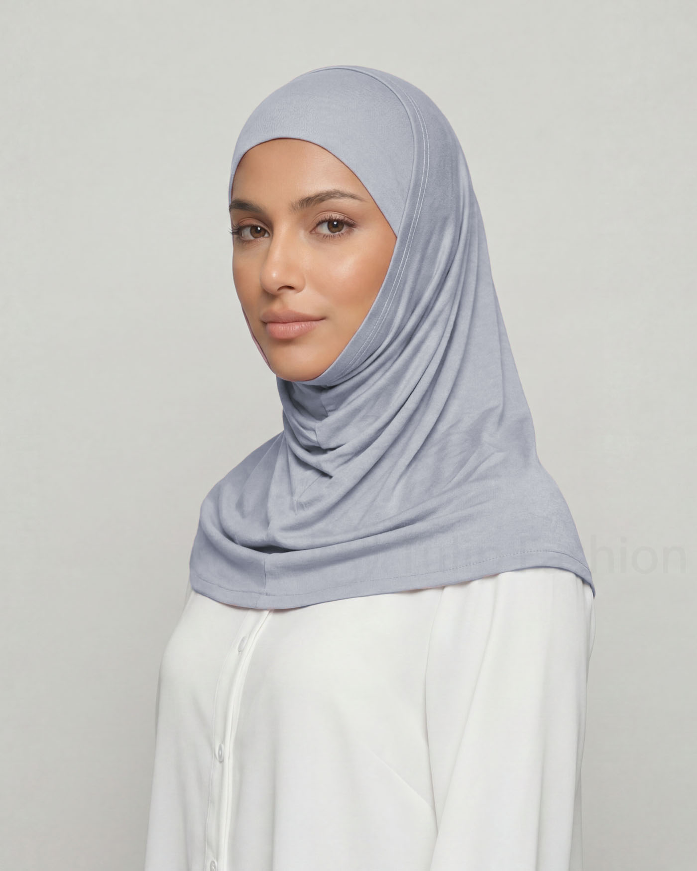 Hijab Al Amira Viscose - Light Gray - 2