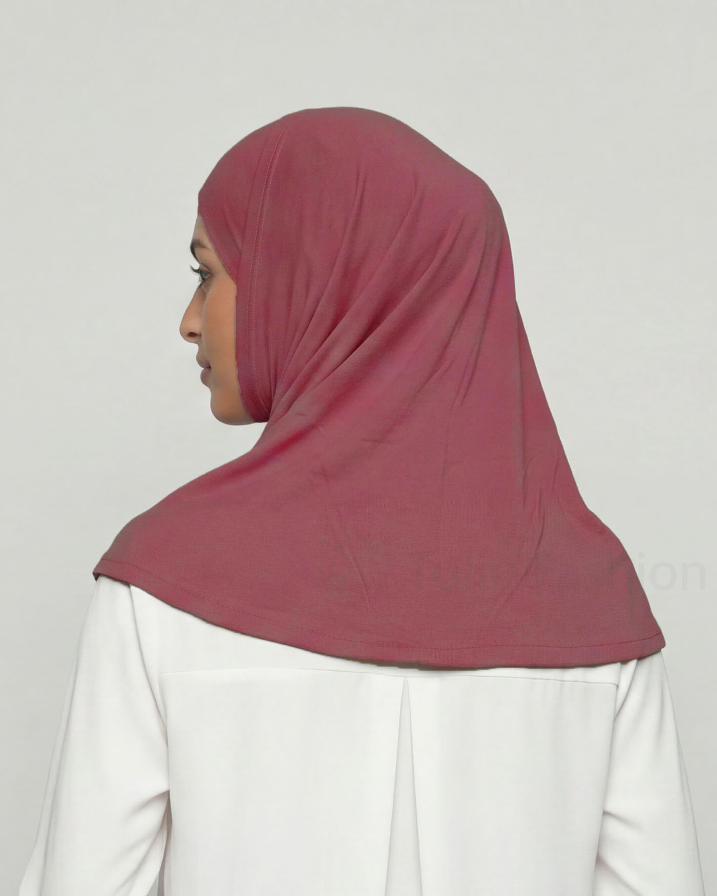 Hijab Al Amira Viscose - Dark Pink - 3