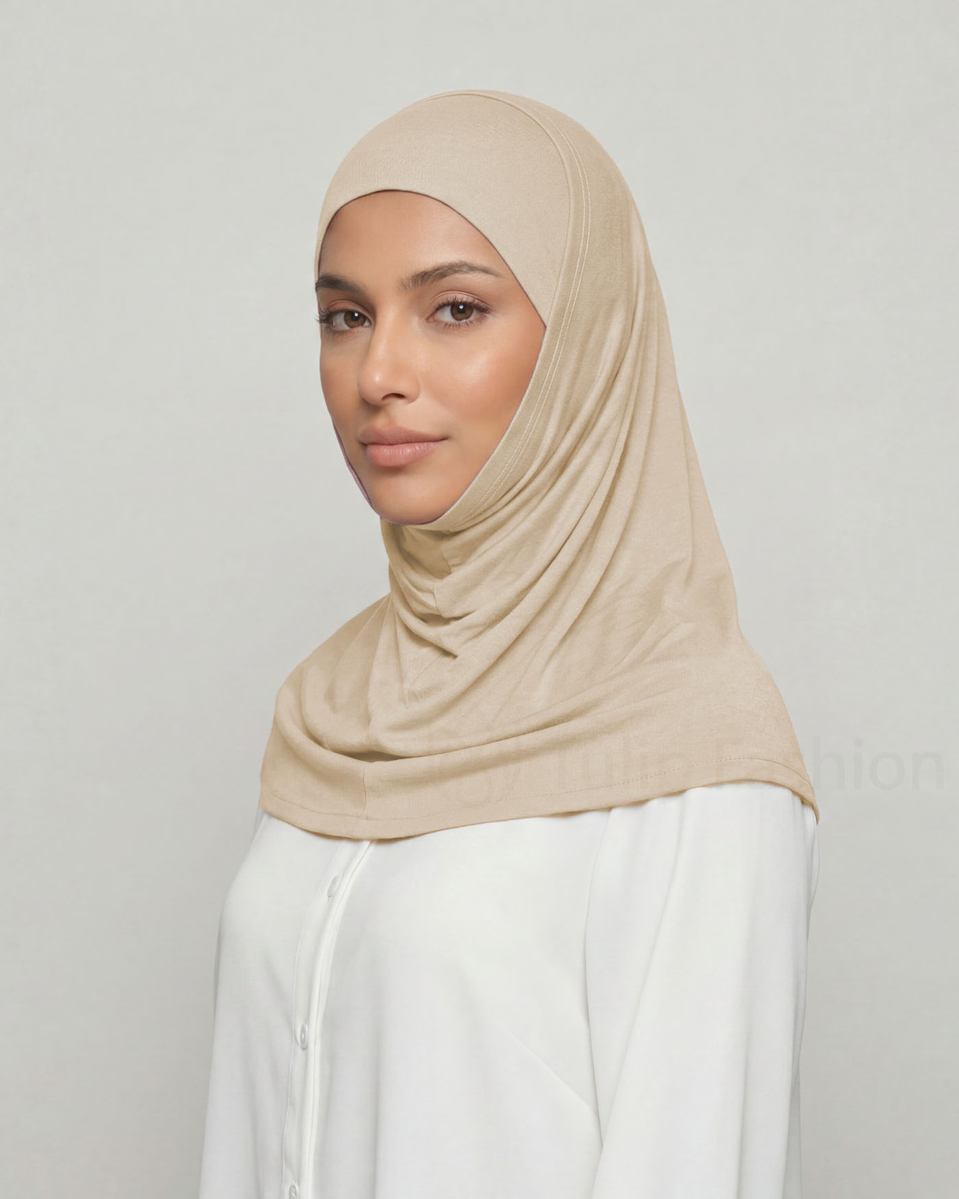 Hijab Al Amira Viscose - Beige - 2