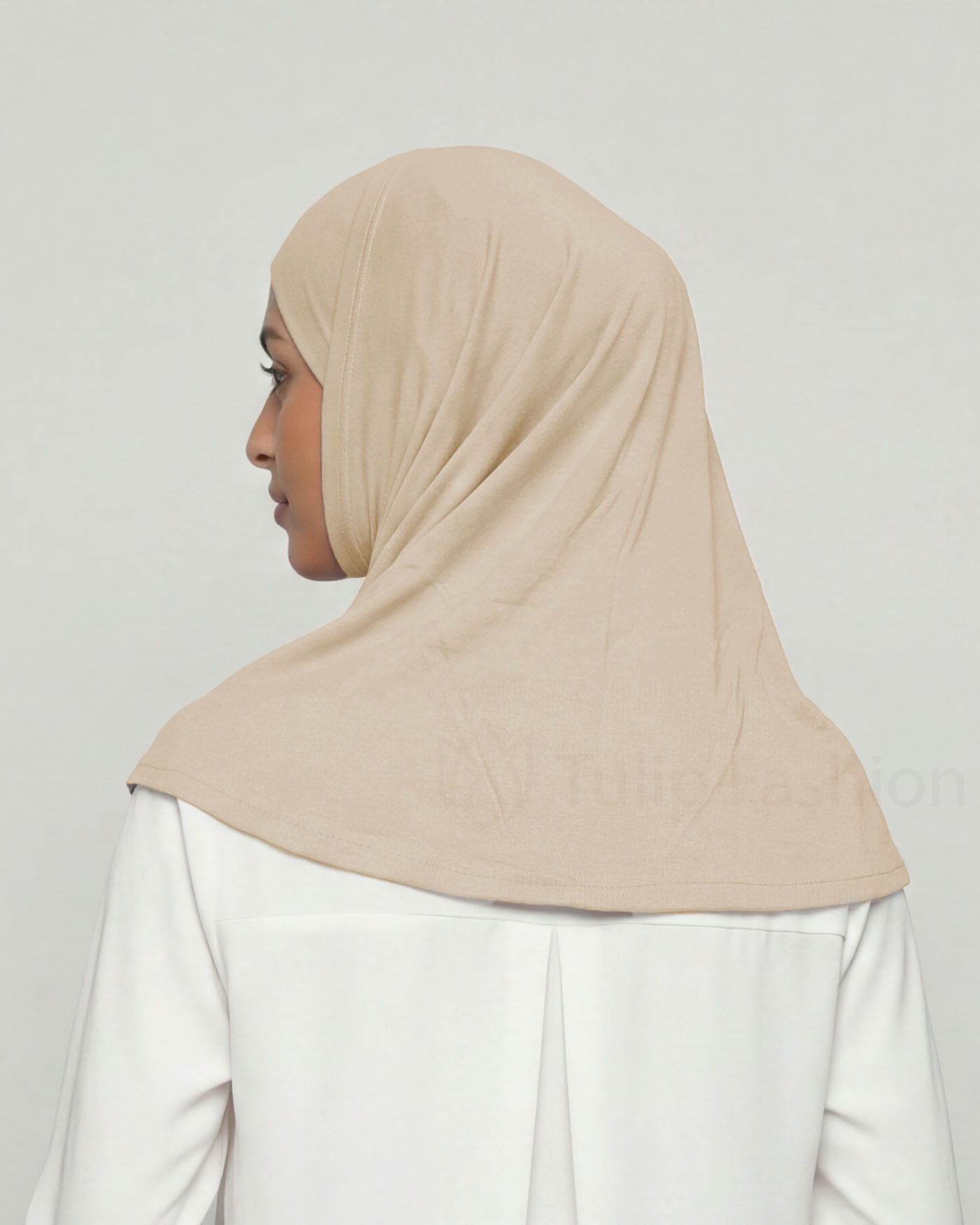 Hijab Al Amira Viscose - Beige - 3