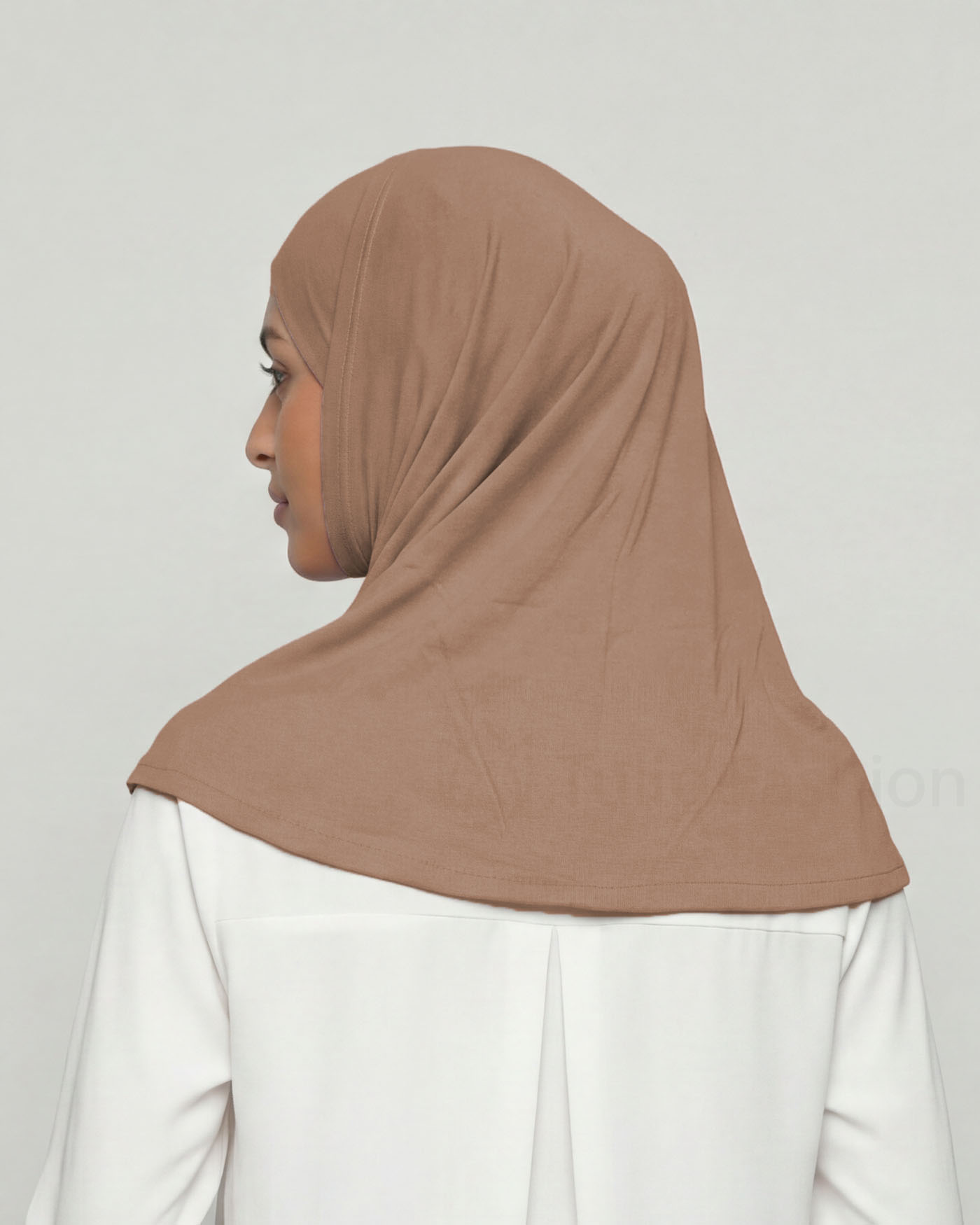 Hijab Al Amira Viscose - Brown - 3
