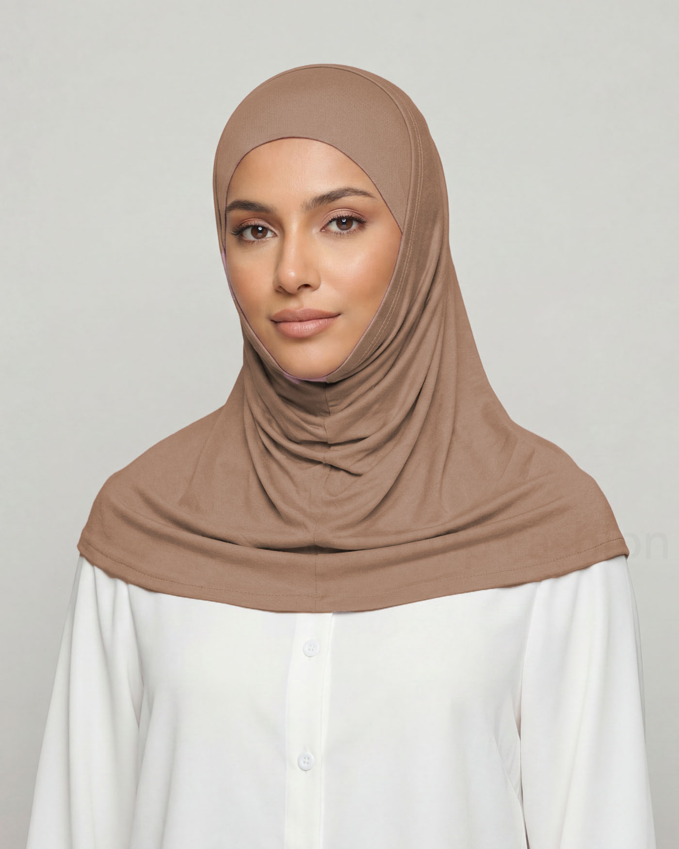 Hijab Al Amira Viscose - Brown