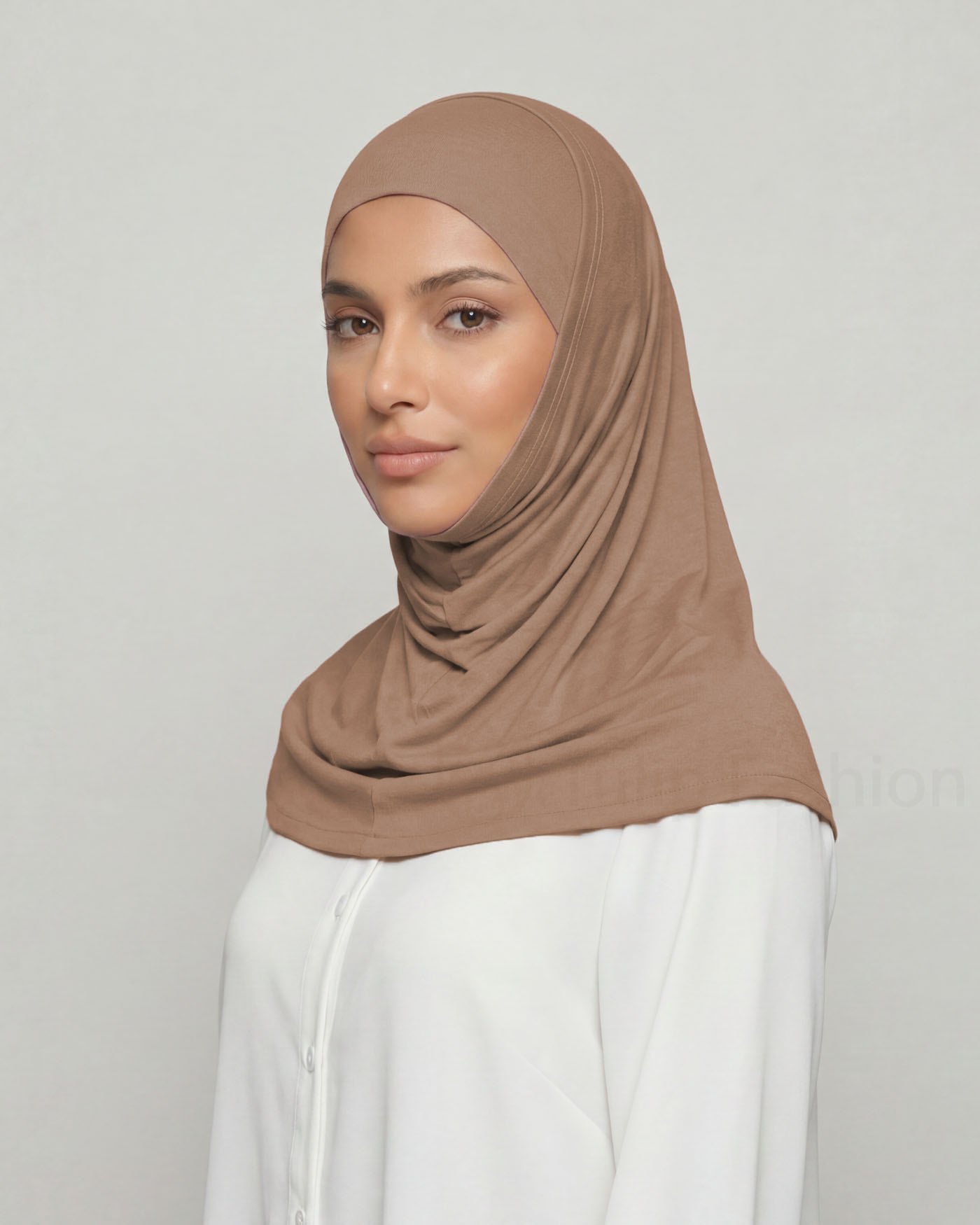 Hijab Al Amira Viscose - Brown - 2