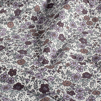 SMALL FLORALS - PURPLE