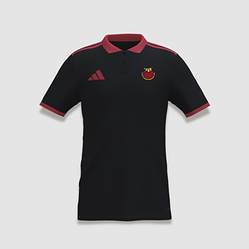 adidas, piké, SVART