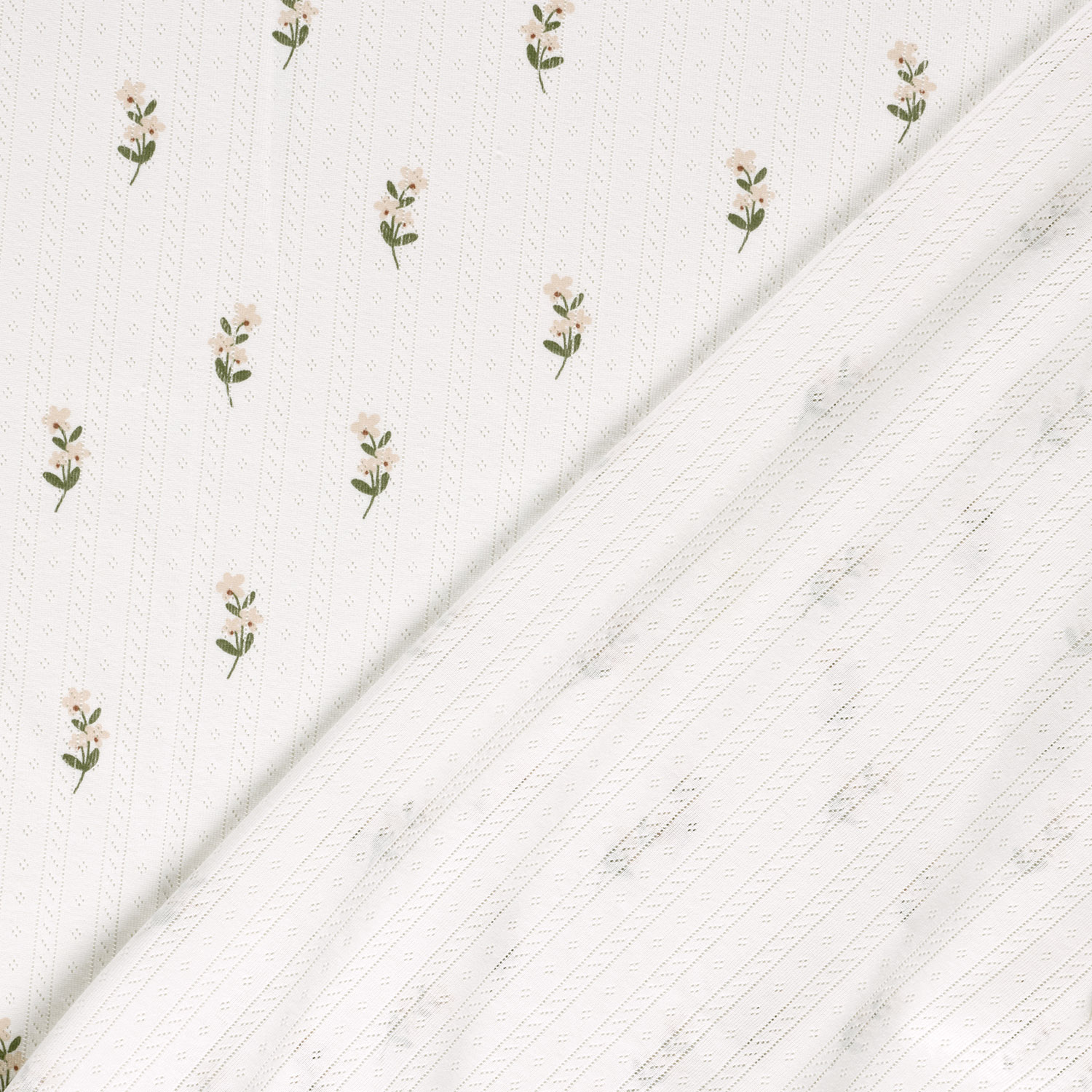 SWEET FLORALS - POINTELLE JERSEY - 5