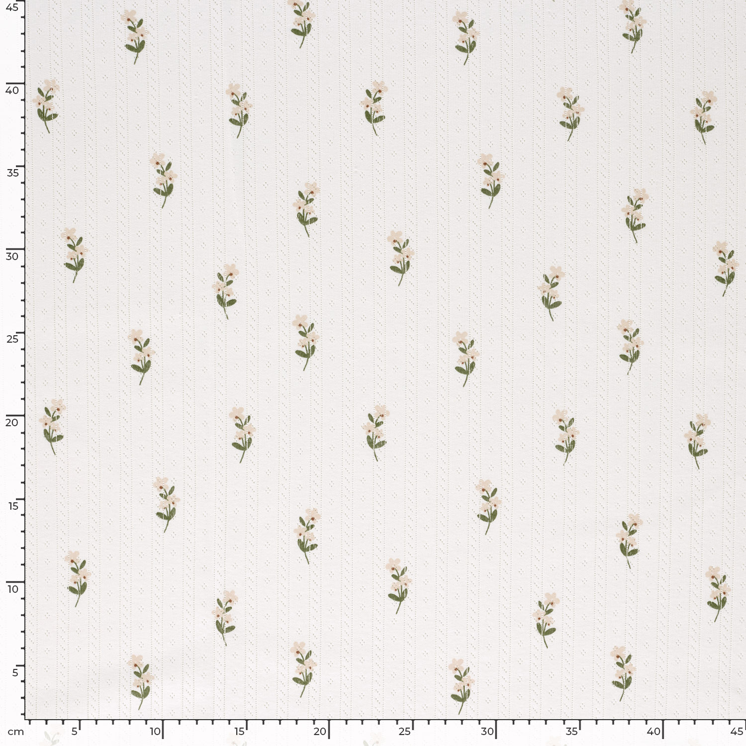 SWEET FLORALS - POINTELLE JERSEY - 6