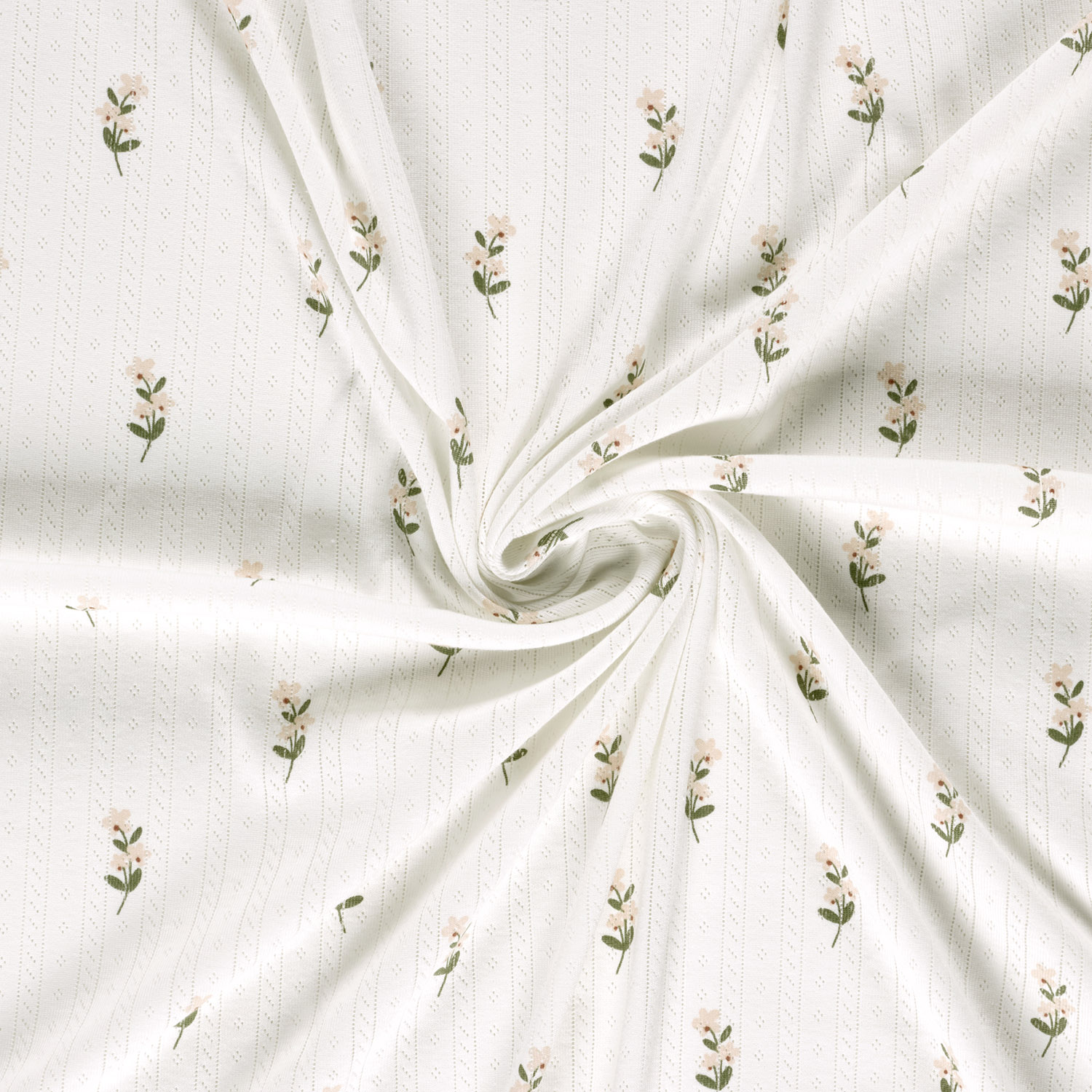 SWEET FLORALS - POINTELLE JERSEY - 4