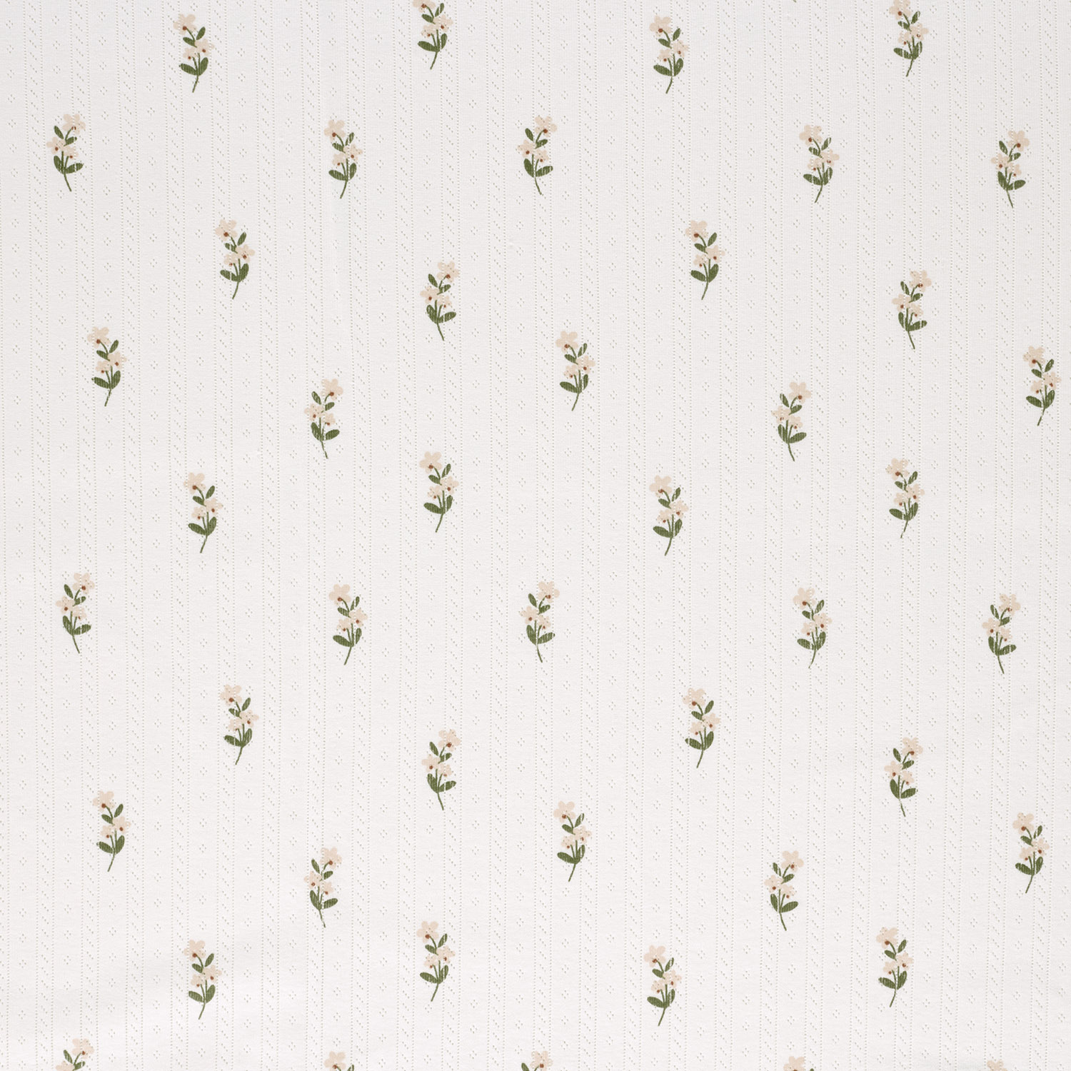 SWEET FLORALS - POINTELLE JERSEY - 3