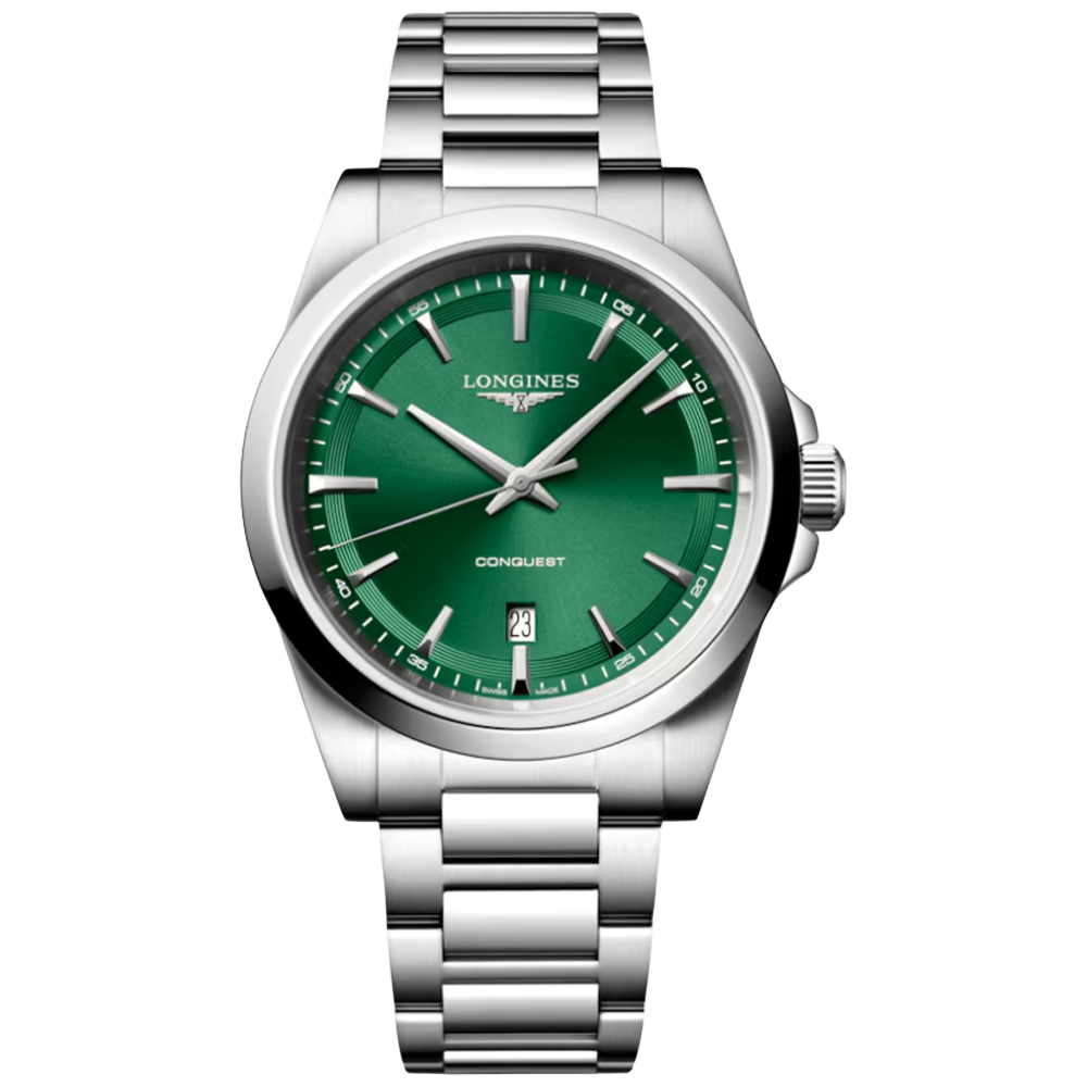 L3.860.4.09.6 Longines Conquest Quartz 2026, grön 41