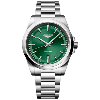 L3.860.4.09.6 Longines Conquest Quartz 2026, grön 41