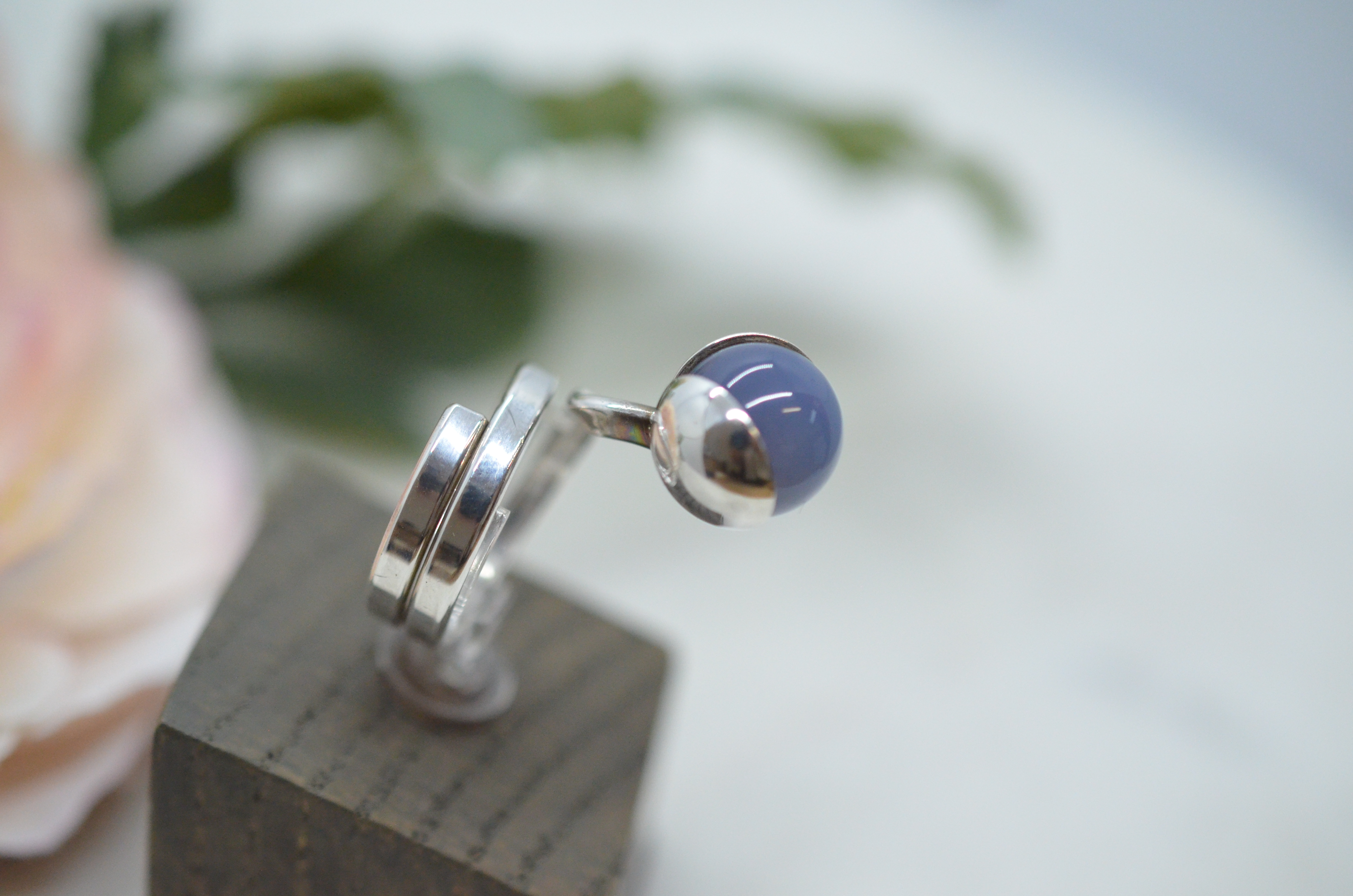 Vintage Elis Kaupi silver ring - 4