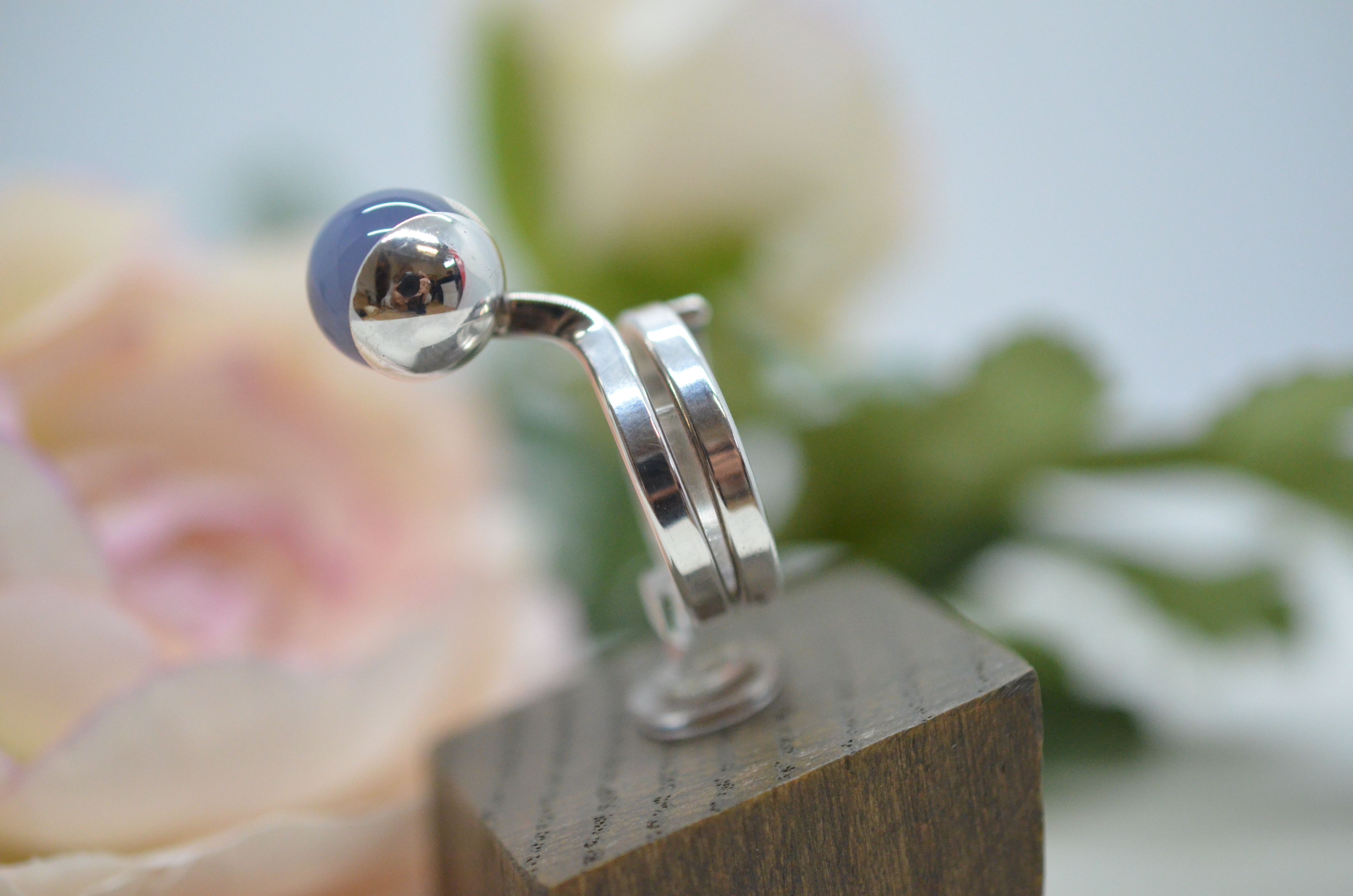 Vintage Elis Kaupi silver ring - 3