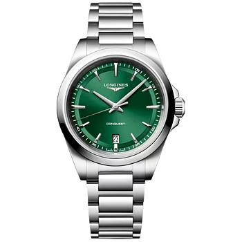 L3.750.4.09.6 Longines Conquest Quartz 2026, grön 38