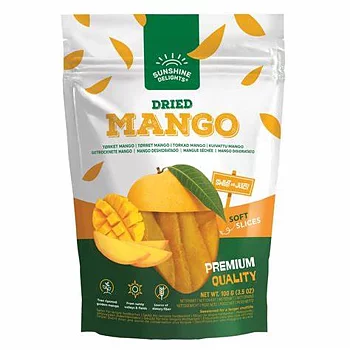 Sunshine Delights Dried Mango 100g 16st